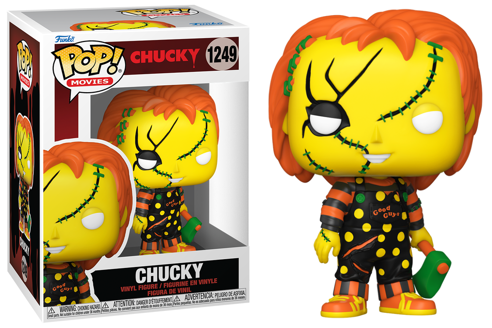 Funko Pop! Bride of Chucky Chucky with Axe Black Light #1249