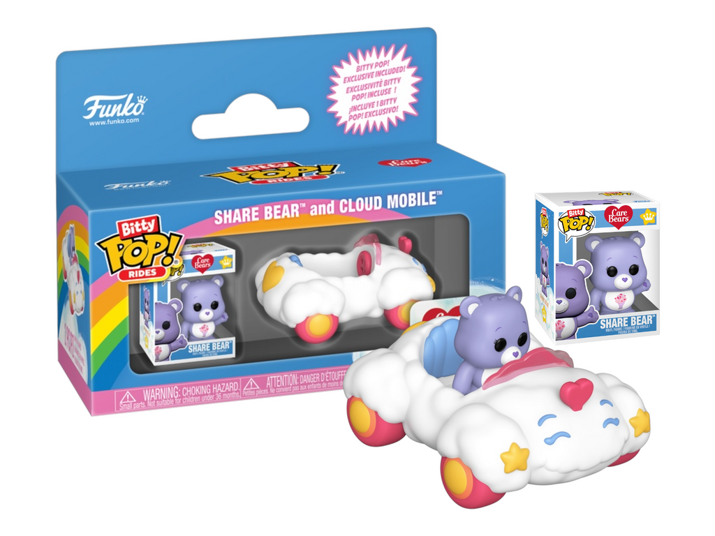 Funko Bitty Pop! Rides Care Bears Share Bear and Cloud Mobile