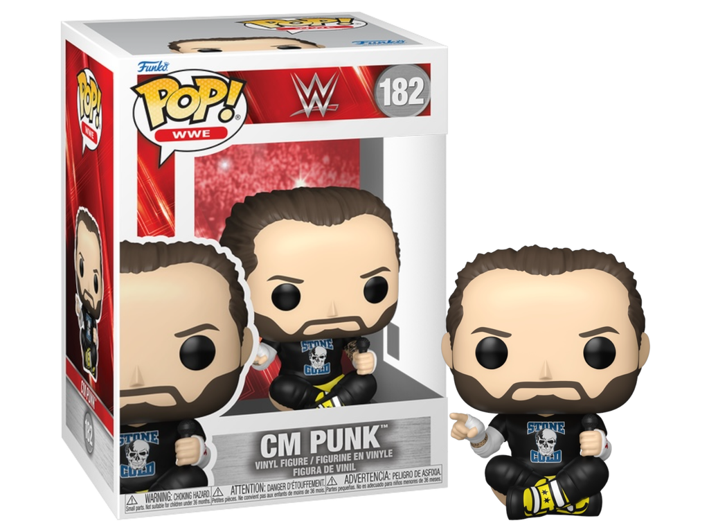 Funko Pop! WWE CM Punk (Pipe Bomb Promo) #182