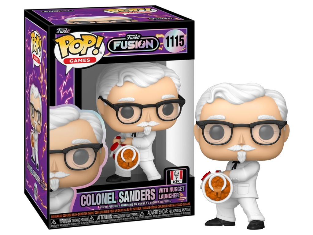 Funko Pop! Funko Fusion KFC Colonel Sanders with Nugget Launcher #1115