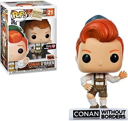 (Box Damage) Funko Pop! Conan O'Brien in Lederhosen Exclusive #21