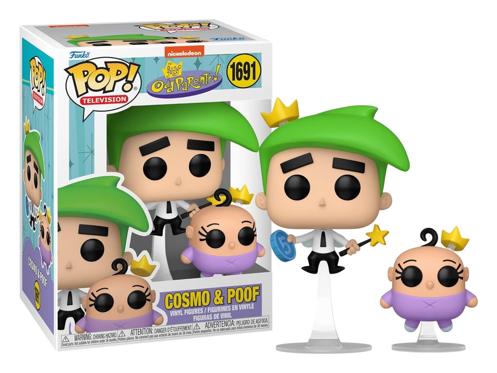 Funko Pop! The Fairly Oddparents! Cosmo and Poof #1691