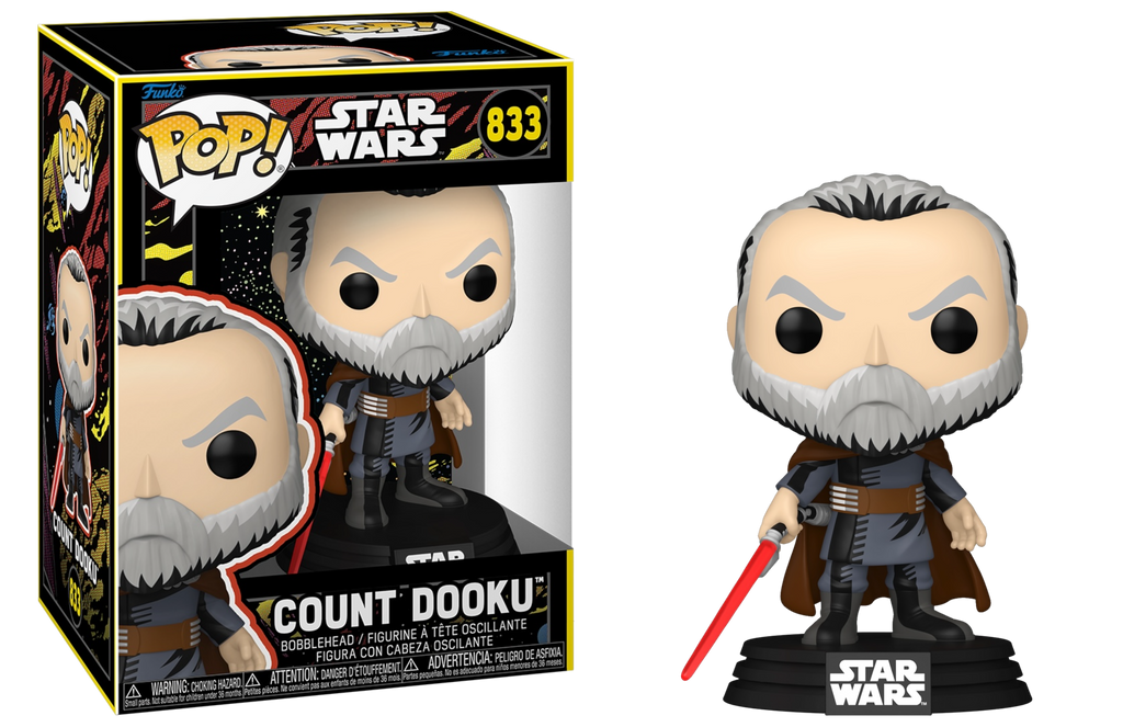 Funko Pop! Star Wars Count Dooku (Retro) #833