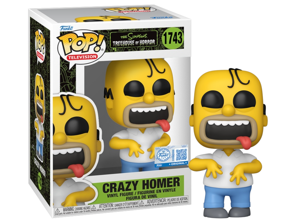 Funko Pop! The Simpsons Treehouse of Horror Crazy Homer Exclusive #1743