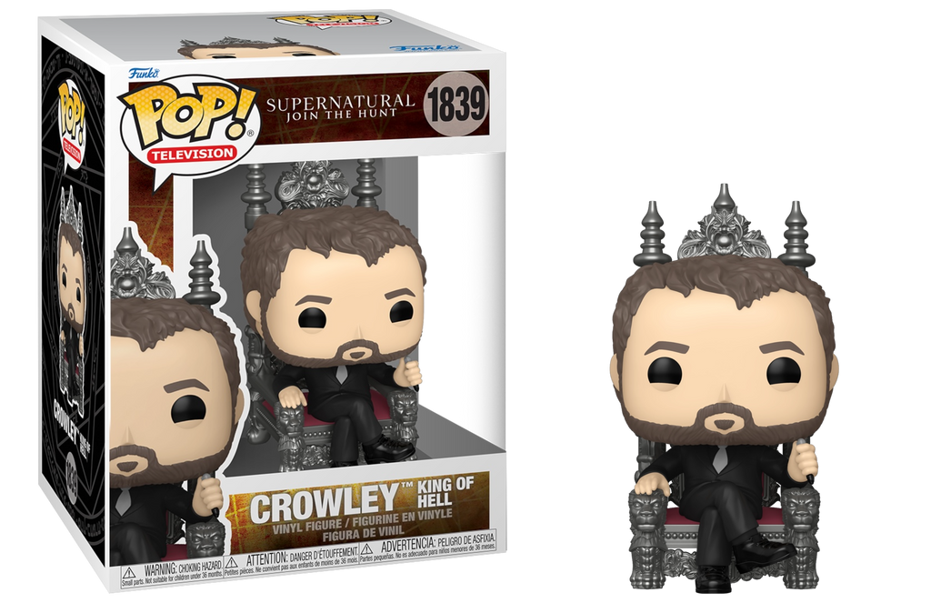 Funko Pop! Premium Supernatural Crowley King of Hell #1839