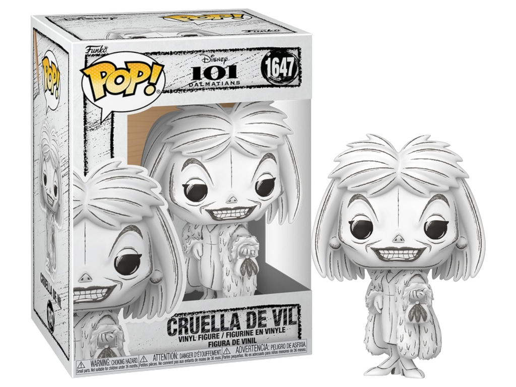 Funko Pop! 101 Dalmatians Cruella De Vil (Sketch) #1647