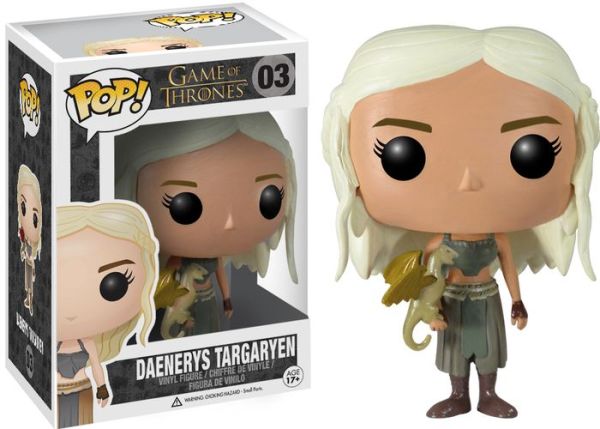 Funko Pop! Game of Thrones Daenerys Targaryen (Gold Dragon) #03