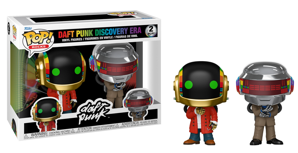 Funko Pop! Rocks Daft Punk Discovery Era 2 Pack 