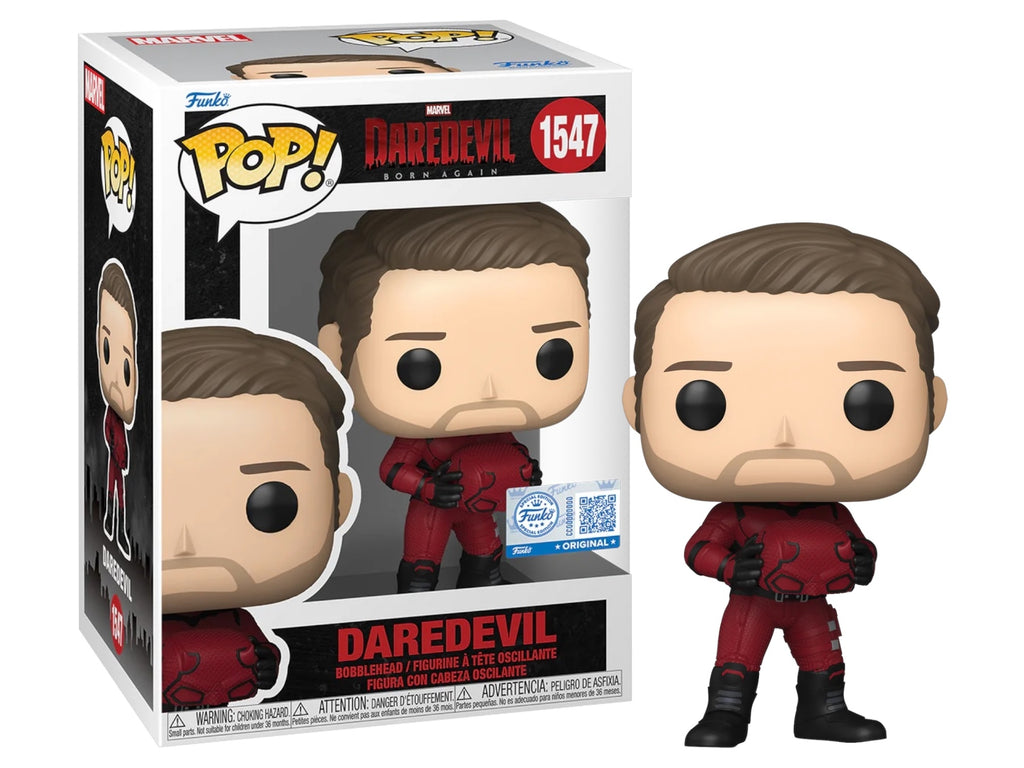 Funko Pop! Daredevil Born Again Daredevil Unmasked Exclusive #1547