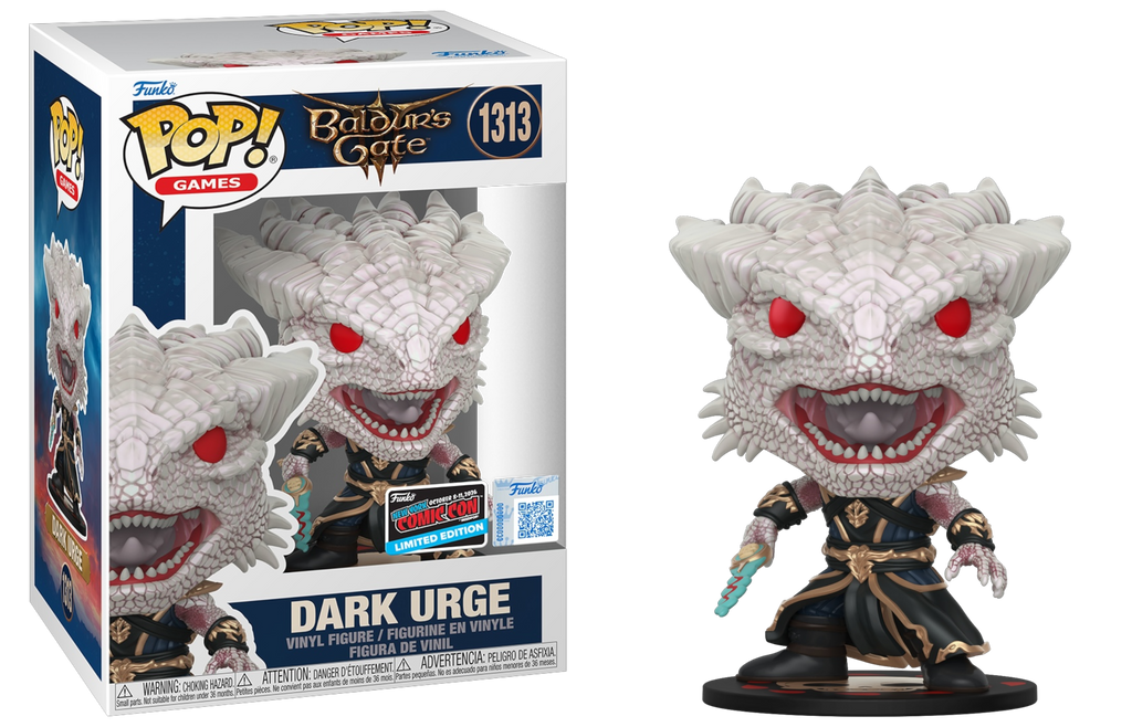 Funko Pop! Baldur's Gate Dark Urge (NYCC Official Sticker) (Exclusive) #1313