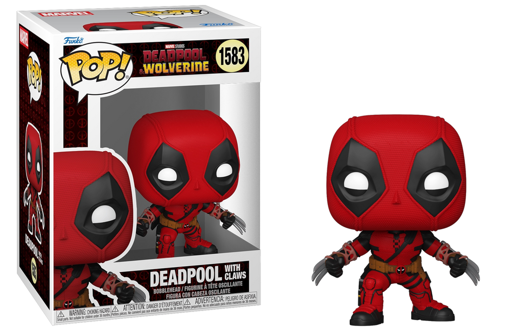 Funko Pop! Deadpool and Wolverine Deadpool with Claws #1583