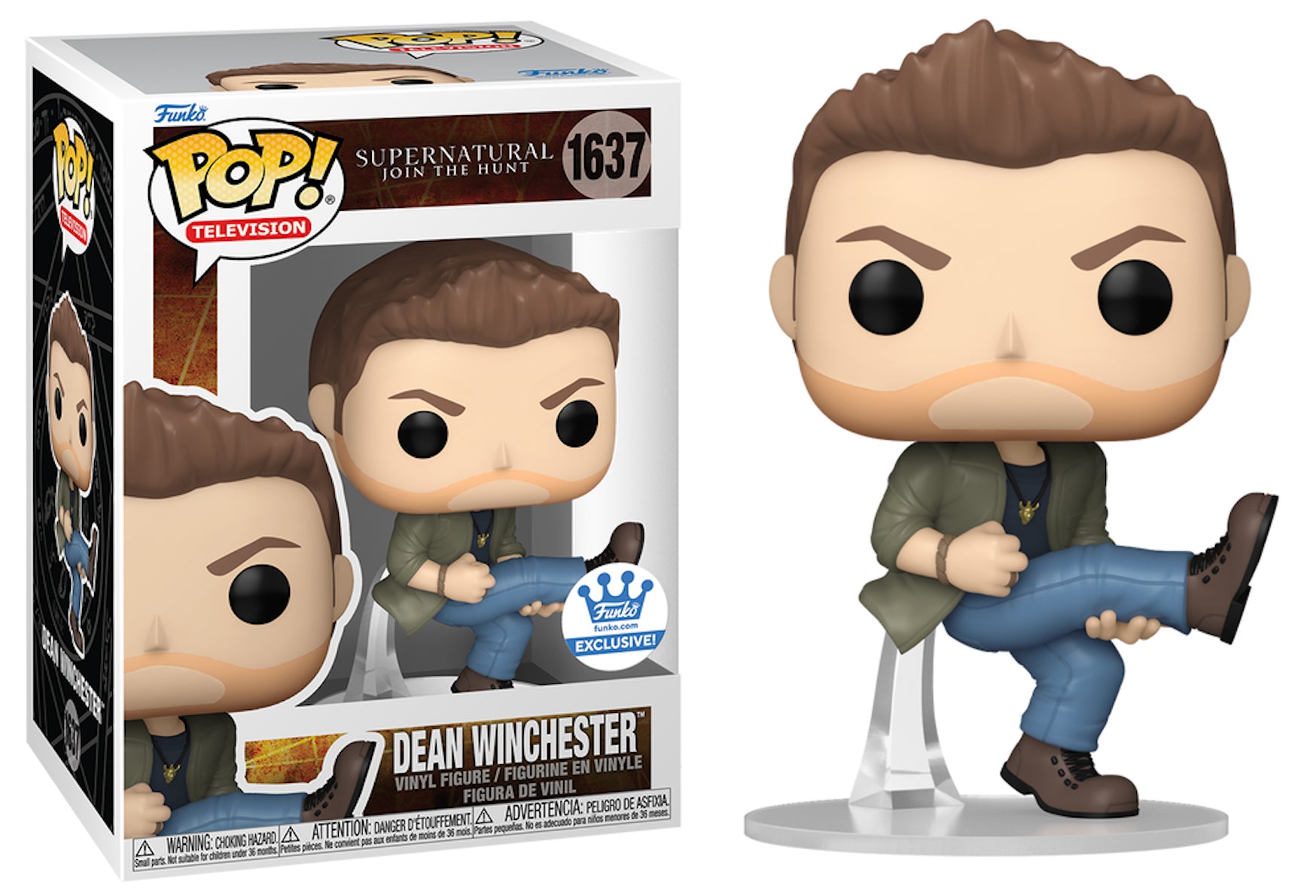 Funko Pop! Supernatural Dean Winchester Exclusive #1637
