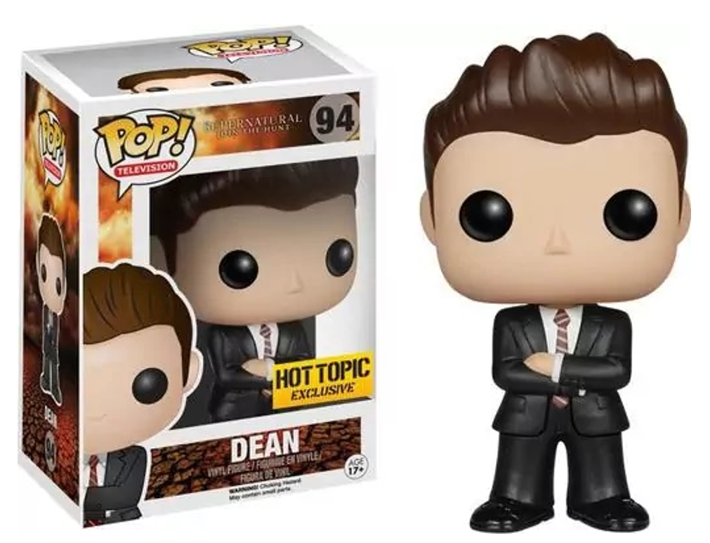(Box Damage) Funko Pop! Supernatural Dean (Undercover) Exclusive #94
