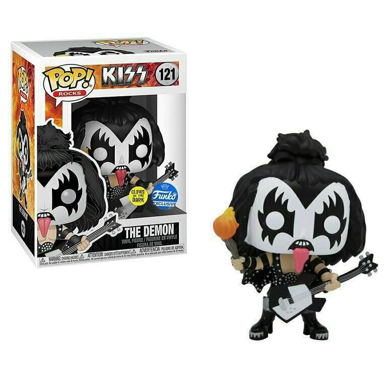Funko Pop! Rocks KISS The Demon Glow Exclusive  #121