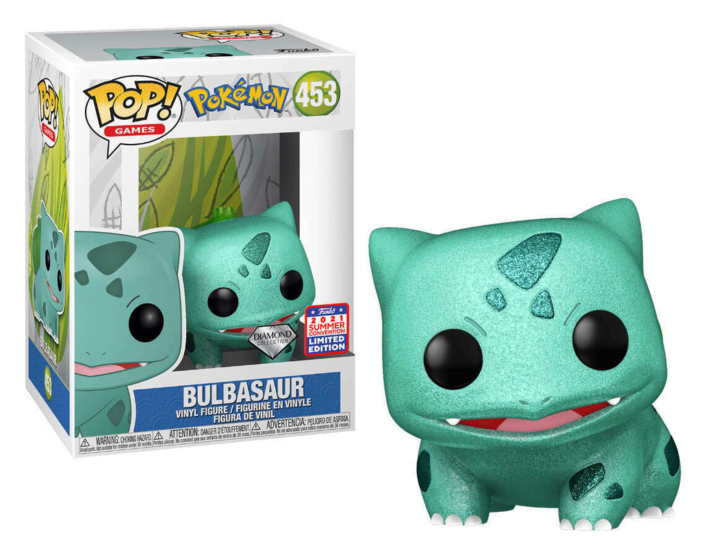 Funko Pop! Pokemon Diamond Bulbasaur Summer Convention Exclusive #453