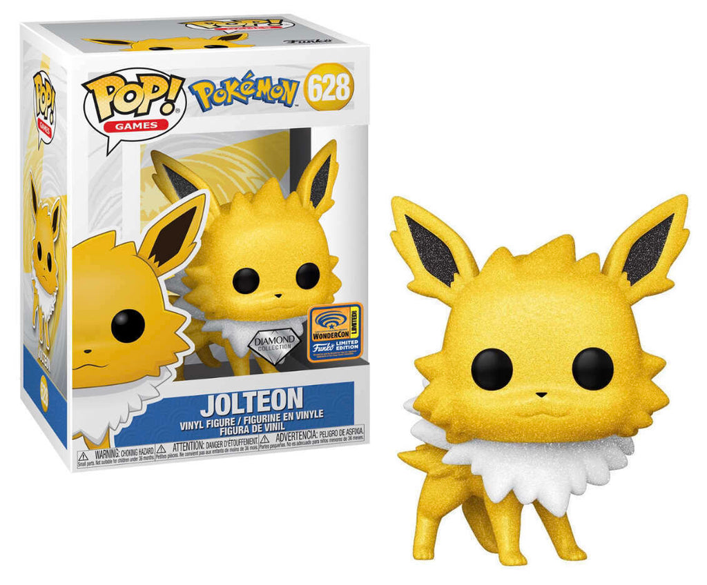 Funko Pop! Pokemon Jolteon Diamond Wondercon Exclusive #628