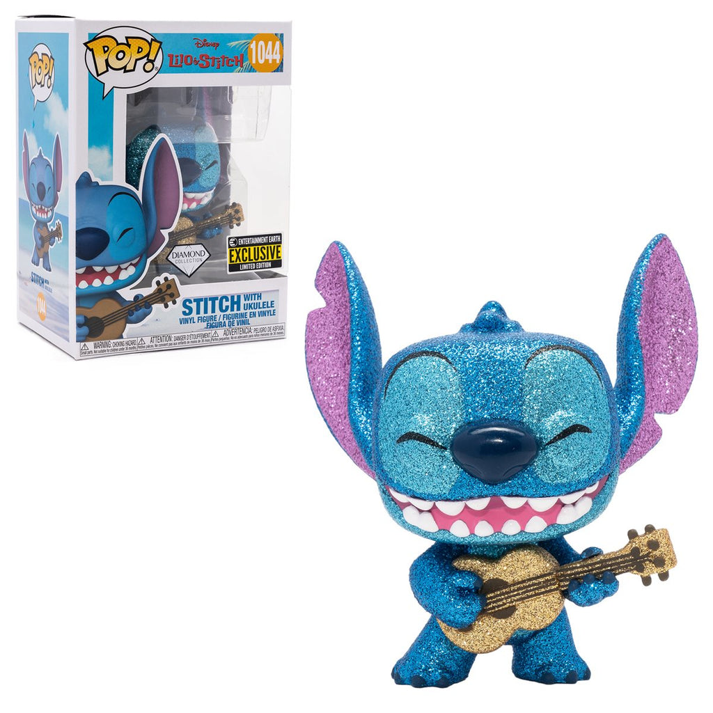 Funko Pop! Disney Lilo & Stitch Ukulele Stitch Diamond Exclusive #1044