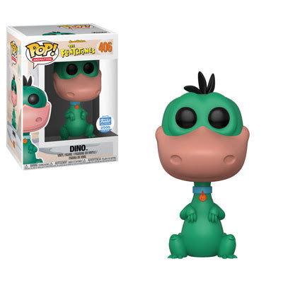Funko Pop! The Flintstones Dino (Green) Exclusive #406 (2500