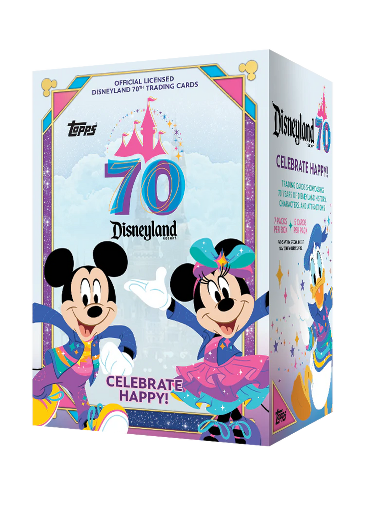 2025 Topps Disneyland 70th Anniversary Value Box 