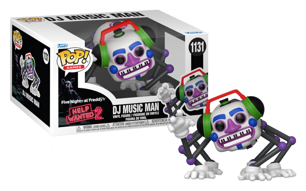 Funko Pop! Five Nights at Freddy's Help Wanted 2 DJ Music Man #1131