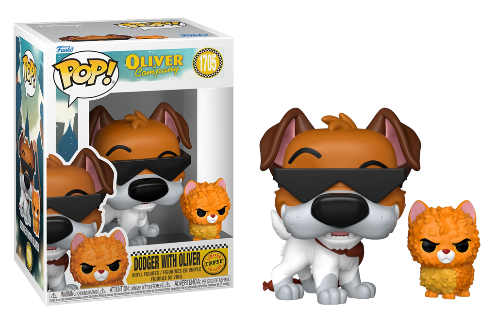 Funko Pop! Oliver & Company Dodger with Oliver Chase #1705