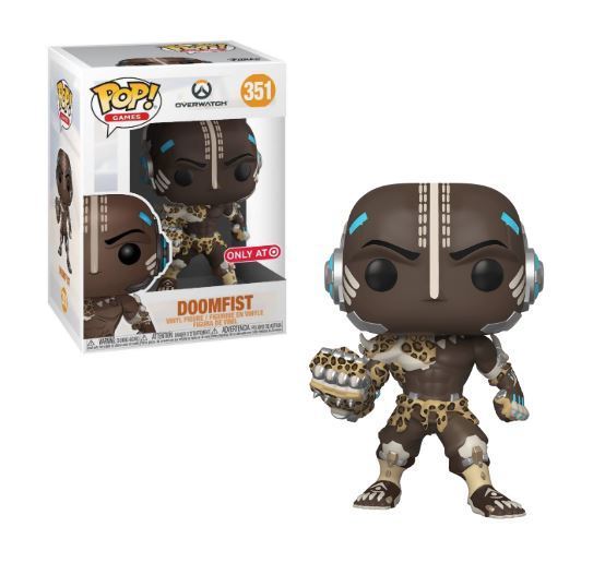 (Light Box Damage) Funko Pop! Overwatch Doomfist (Leopard) Exclusive #351