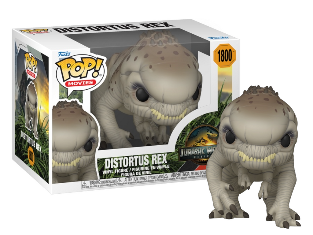 Funko Pop! Jurassic World Rebirth Distortus Rex #1800
