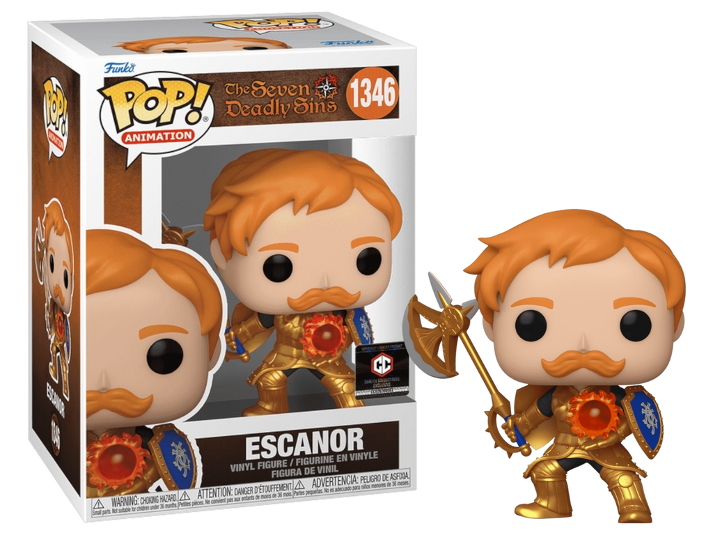 (Light Box Damage) Funko Pop! The Seven Deadly Sins Escanor Exclusive #1346