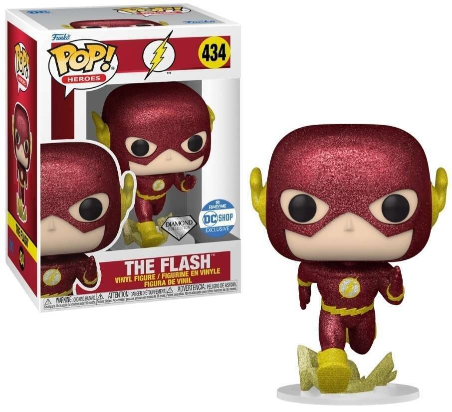 Funko Pop! DC Heroes The Flash Diamond Exclusive #434