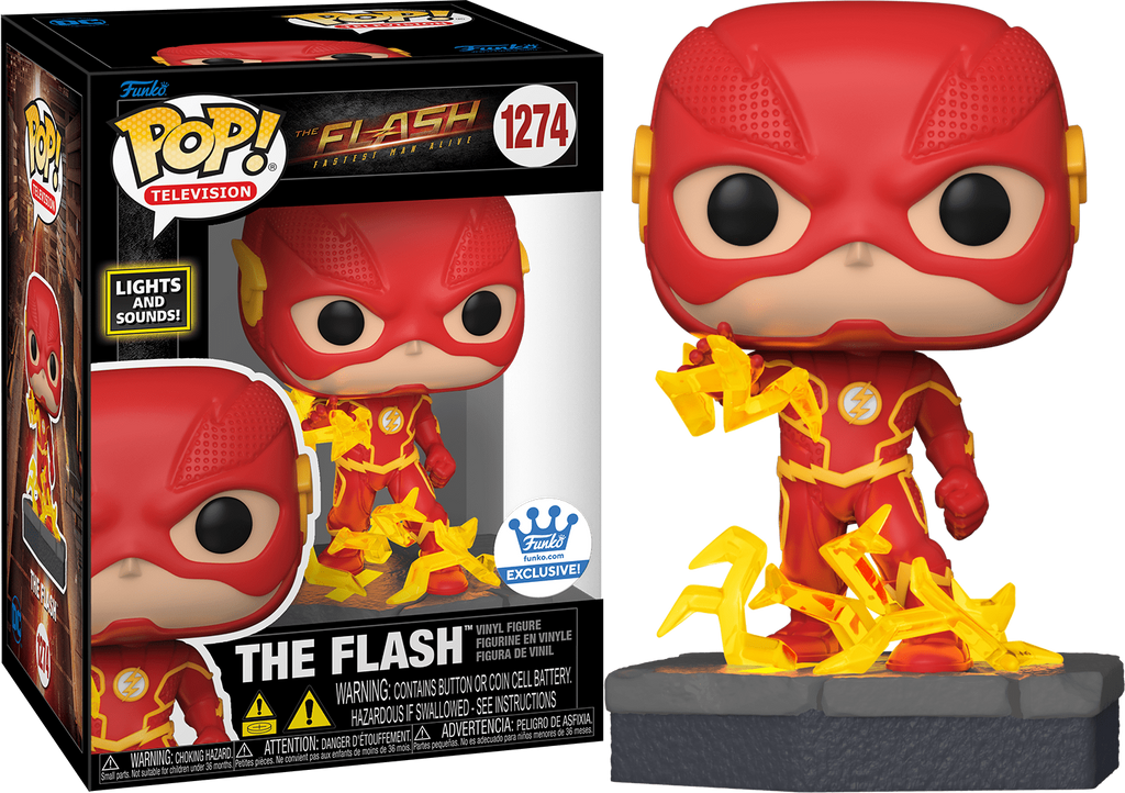 Funko Pop! The Flash TV Show The Flash Lights and Sounds Exclusive #1274