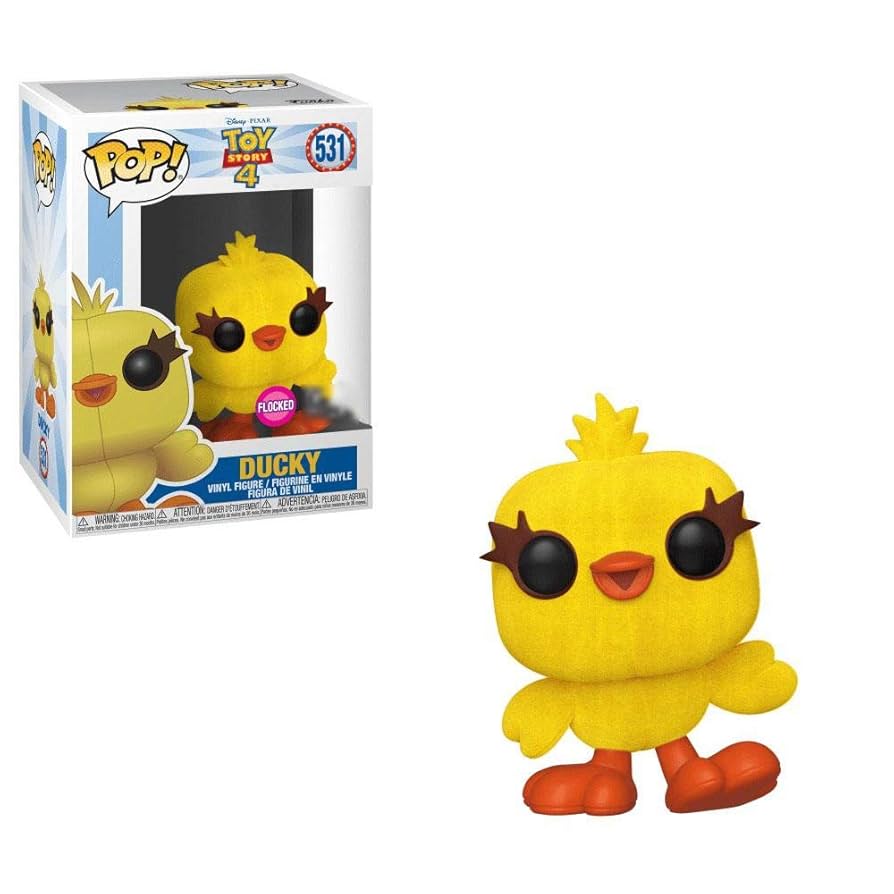 Funko Pop! Toy Story 4 Ducky (Flocked) Exclusive #531