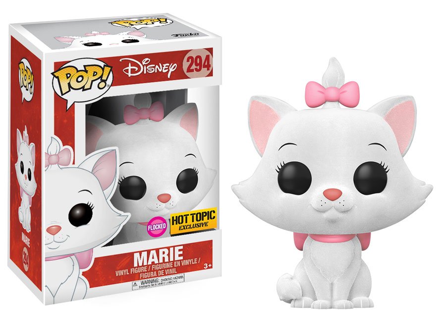 (Box Damage) Funko Pop! Disney Marie Flocked Exclusive #294