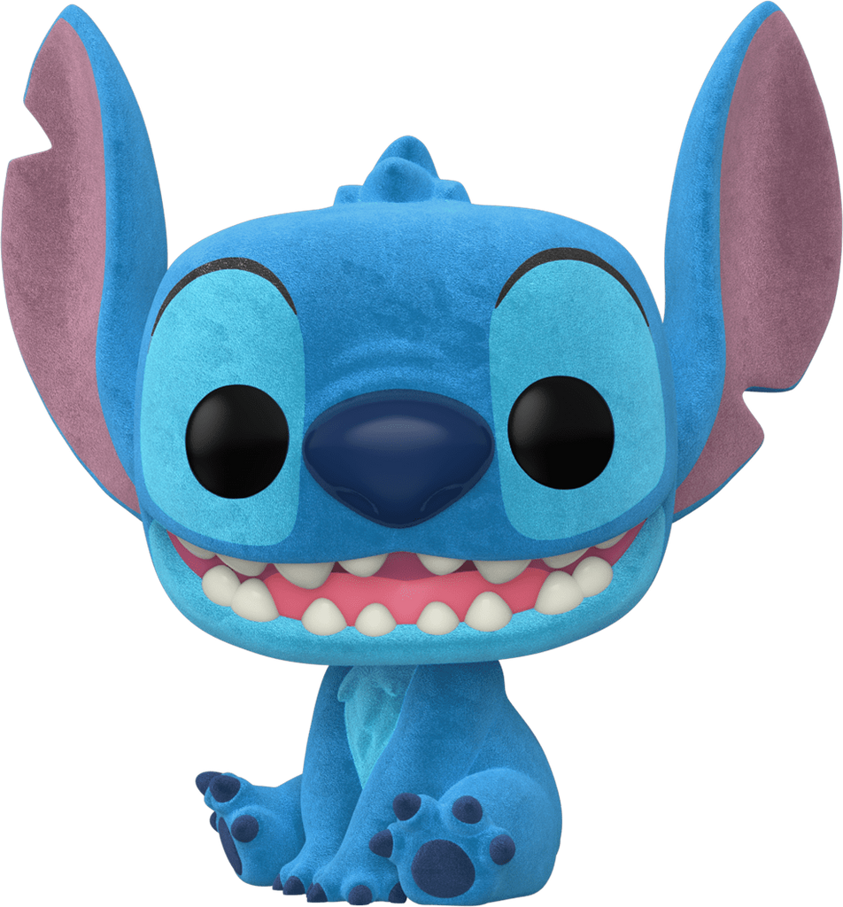 Lilo and Stitch Flocked Stitch Exclusive Funko Pop! #1045