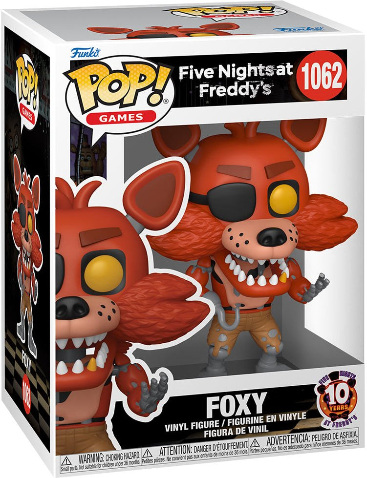 Funko Pop! Five Nights at Freddy's 10th Anniversary Foxy #1062