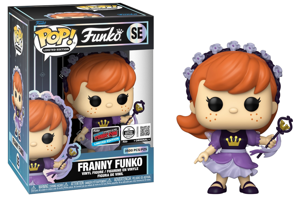 Funko Pop! Franny Funko as Fairy NYCC (Official Sticker) Exclusive (3500 Pcs)