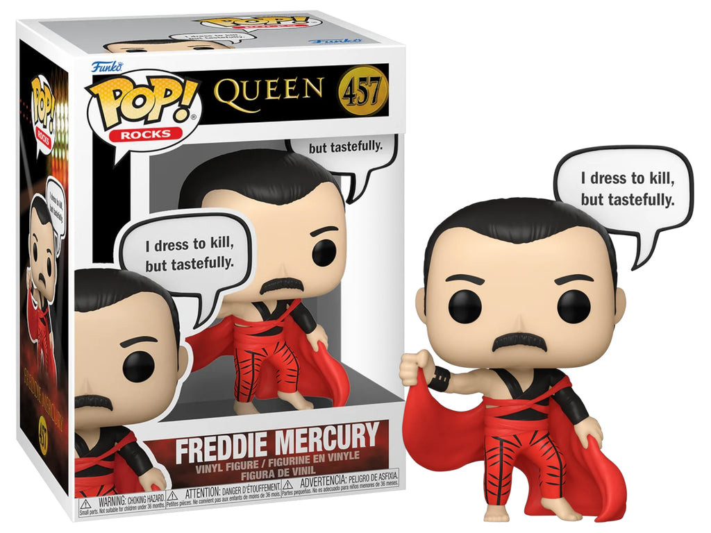 Funko Pop! Rocks Queen Freddie Mercury with Speech Bubble #457
