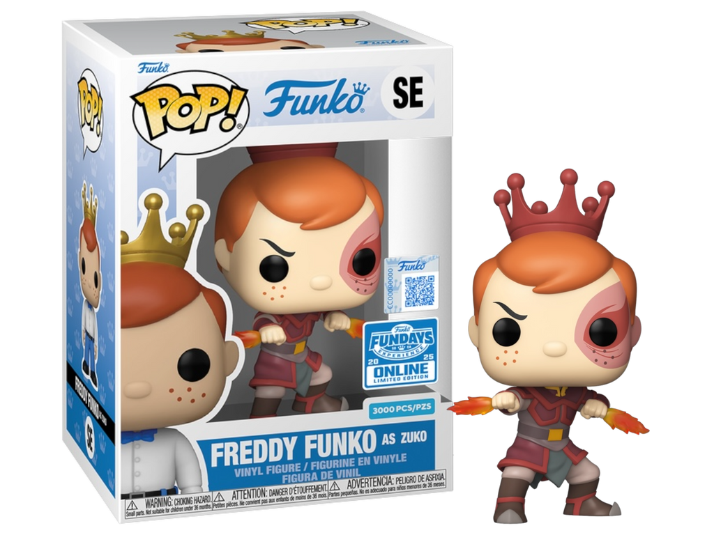 (Light Box Damage) Funko Pop! Freddy Funko as Zuko Fundays Online Limited Edition Exclusive (3000 Pcs)