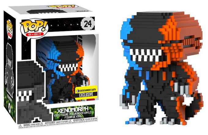 Funko Pop! Aliens 8-bit Xenomorph (Video Game Deco) Exclusive #24