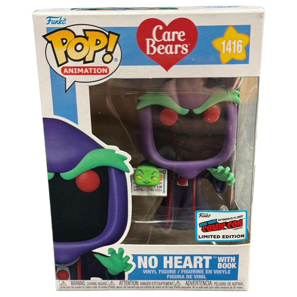 Funko Pop! Care Bears No Heart with Book New York Comic Con (Official Sticker) Exclusive #1416 Funko 
