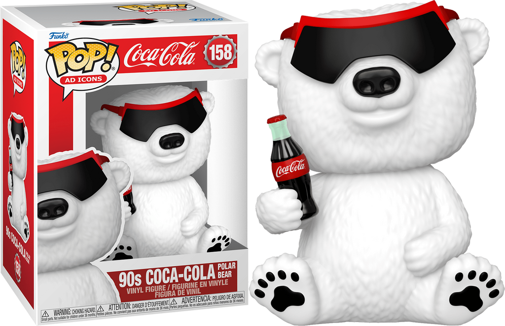 Funko Pop! Coca-Cola 90s Coca-Cola Polar Bear #158
