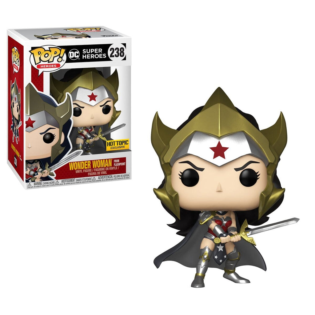 Funko Pop! DC Super Heroes Wonder Woman from Flashpoint Exclusive #238 FUNKO 