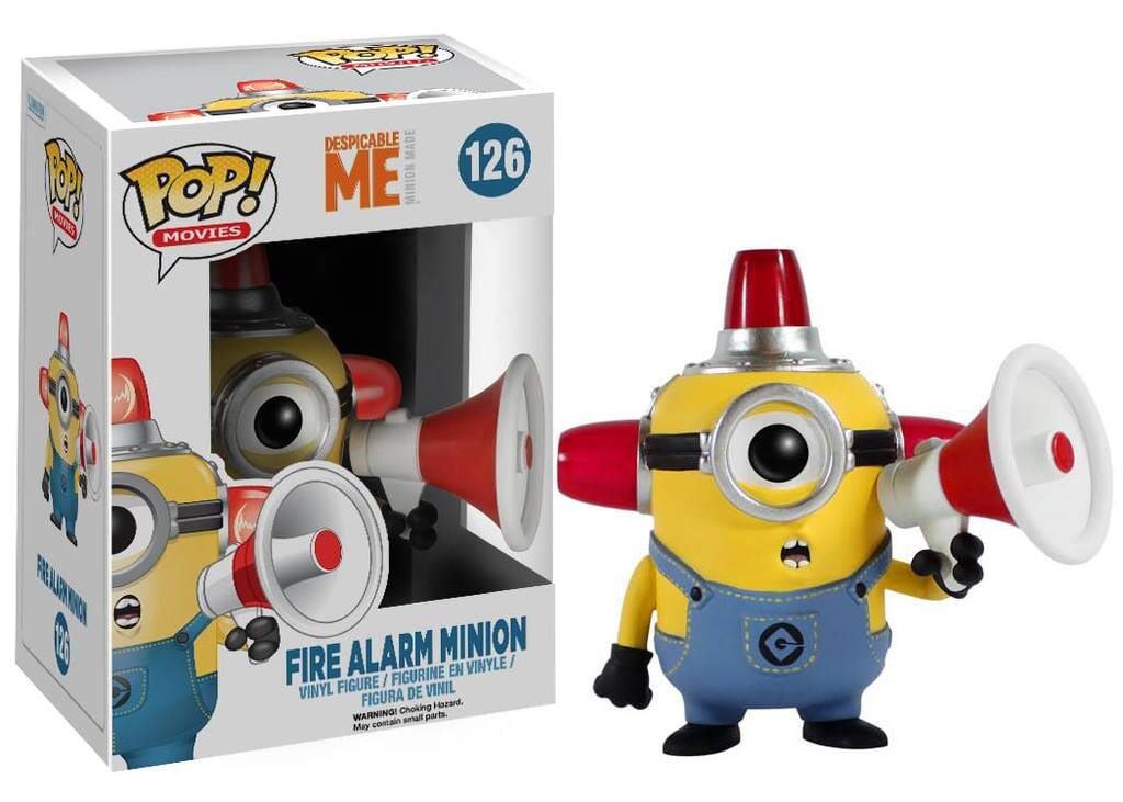 Funko Pop! Despicable Me Fire Alarm Minion #126