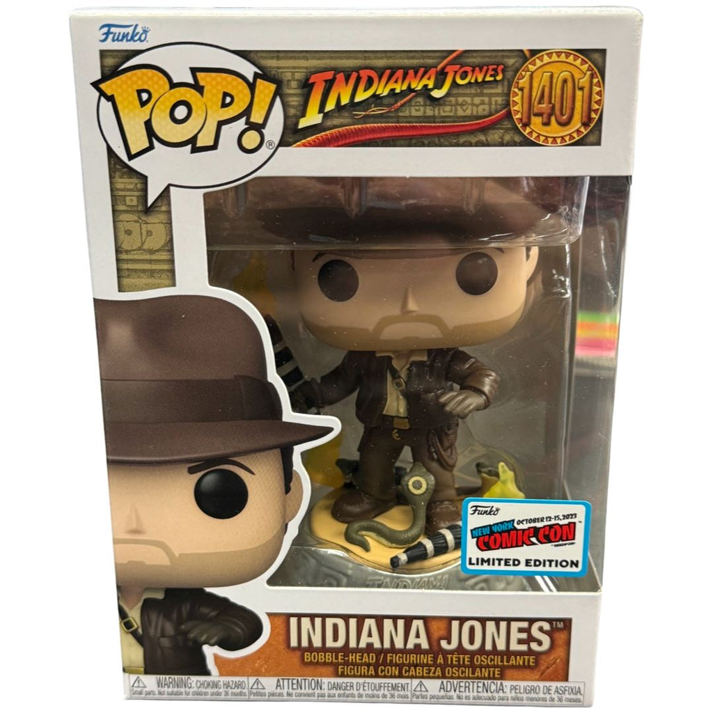 Funko Pop! Indiana Jones New York Comic Con (Official Sticker) Exclusive #1401