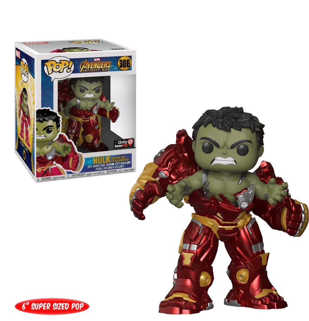 Funko Pop! Infinity War Hulk Busting Out of Hulkbuster Exclusive #306