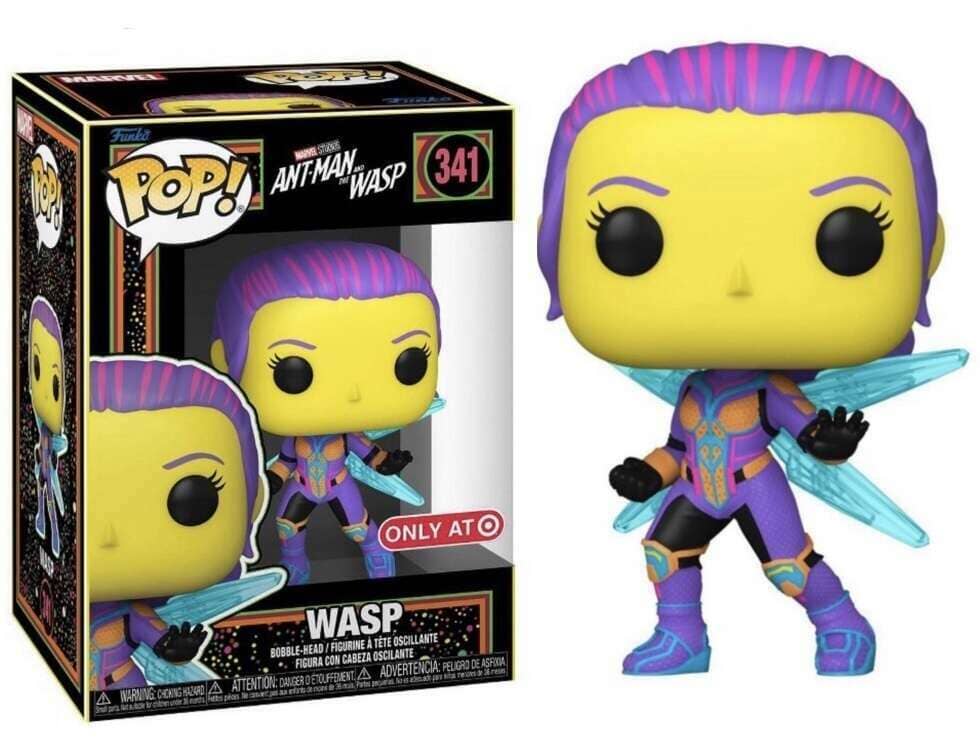 Funko Pop! Marvel Blacklight Wasp Exclusive #341