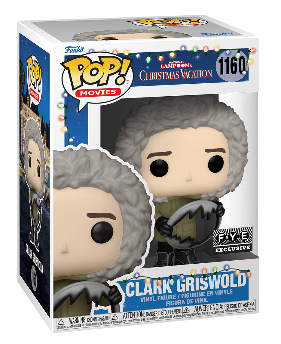 Funko Pop National Lampoons Christmas Vacation Clark Griswold Sled Undiscovered Realm