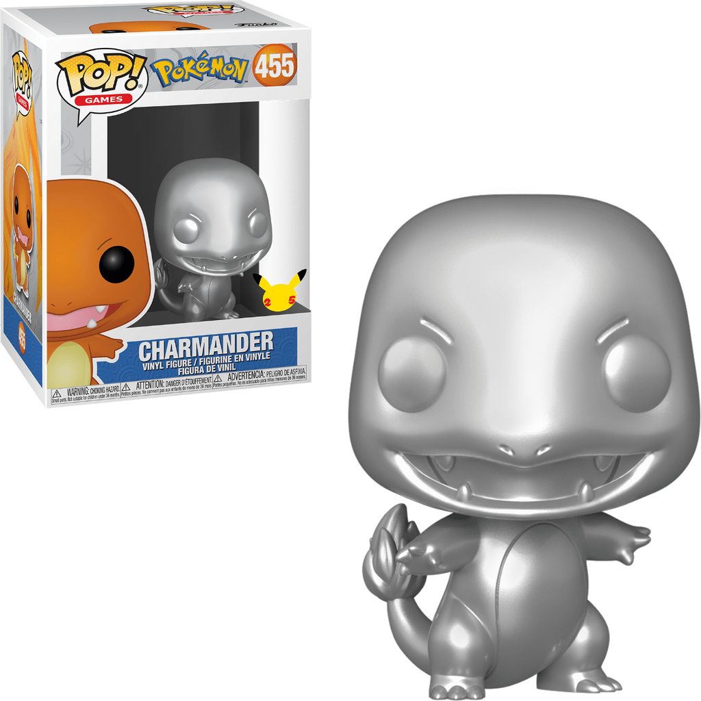 Funko Pop! Pokemon Silver Charmander #455