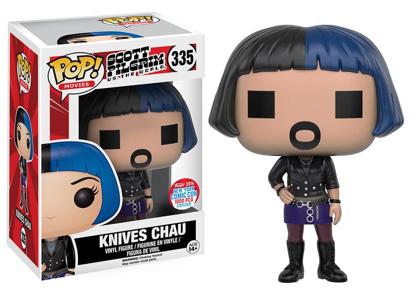 Funko Pop! Scott Pilgrim vs the World Knives Chau (Digital) NYCC Exclusive #335 (1000 PCS)