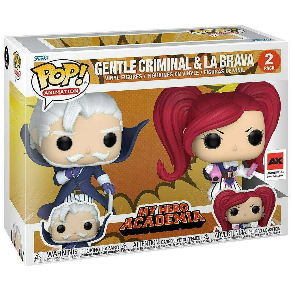 Funko Pop! My Hero Academia Gentle Criminal and La Brava Exclusive 2 Pack