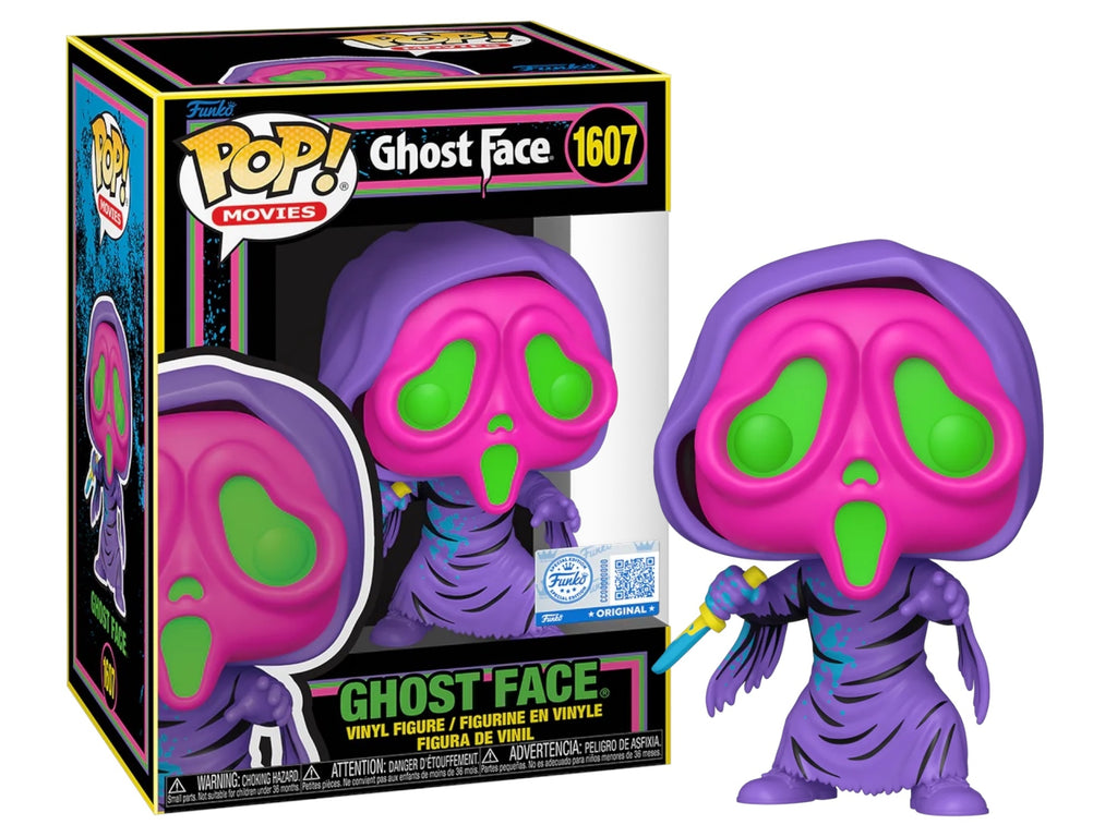 Funko Pop! Ghost Face BlackLight Exclusive #1607